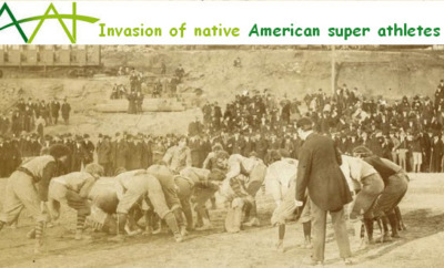Invasion of native American super athletes